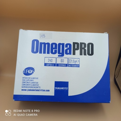 Zdjęcie oferty: Yamamoto OmegaPro Omega-3 240 tabletek