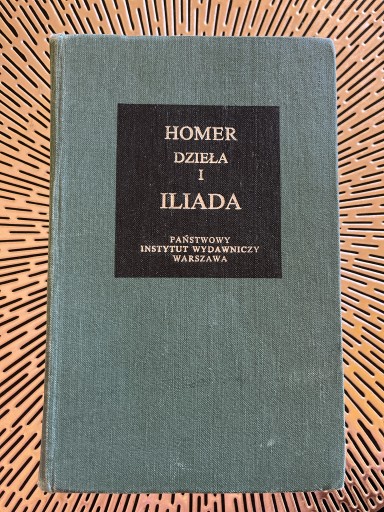 Zdjęcie oferty: Homer Iliada PIW Warszawa