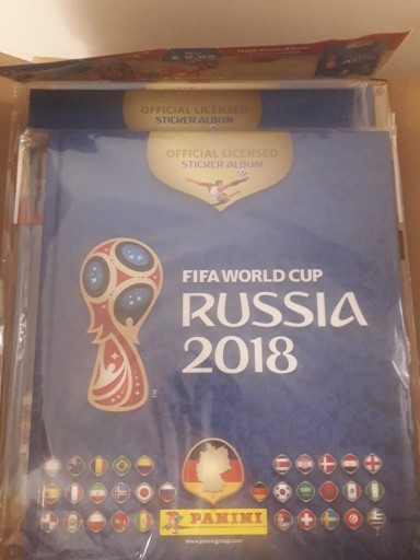 Zdjęcie oferty: Album Panini Russia 2018 Hardcover Twarda Okładka 