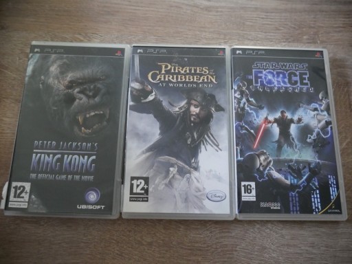 Zdjęcie oferty: psp king kong pirates star wars unleashed