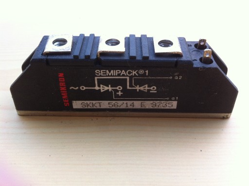 Zdjęcie oferty: Moduł tyrystorowy SKKT 56/14 E SEMIKRON