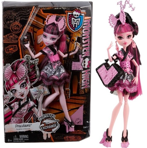 Zdjęcie oferty: Monster High DRACULAURA Exchange Upiorna Wymiana