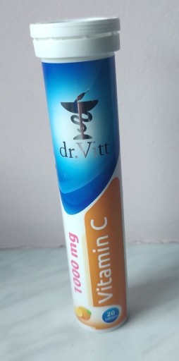 Zdjęcie oferty: Dr. Vitt Vitamina C 1000 Pomarańcza 20 tabletek