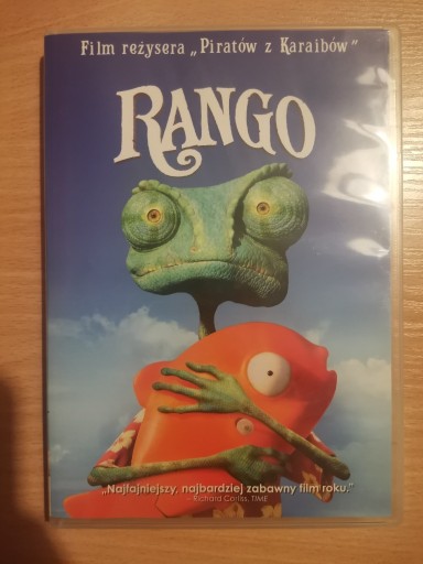 Zdjęcie oferty: Rango film na płycie DVD