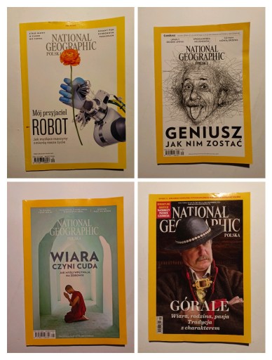 Zdjęcie oferty: "National Geographic" - 4 numery w zestawie