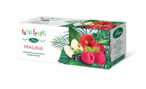 Zdjęcie oferty: BiFix Tutti Frutti Malina Herbata owocowa 20t