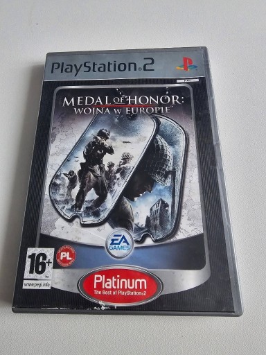 Zdjęcie oferty: MEDAL OF HONOR WOJNA W EUROPIE PS2 PLAYSTATION 2 polskie wydanie STAN BDB