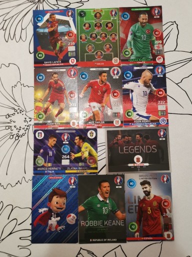 Zdjęcie oferty: UEFA Euro 2016. Po dwa sztuki.