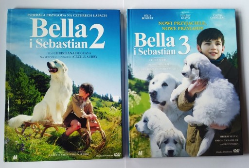 Zdjęcie oferty: Bella i Sebastian 2 + Bella i Sebastian 3. 2 x DVD