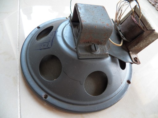 Zdjęcie oferty: Stary głośnik z transformatorem. 