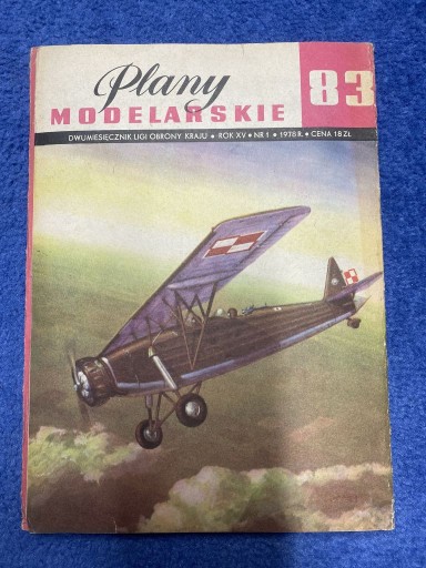 Zdjęcie oferty: Plany modelarskie nr 83, RWD-14 CZAPLA (1/1978)