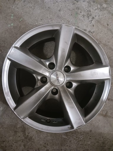 Zdjęcie oferty: 4 felgi aluminiowe DEZENT RE 16"x7" rozstaw 5x112 ET 48 | kba 45657