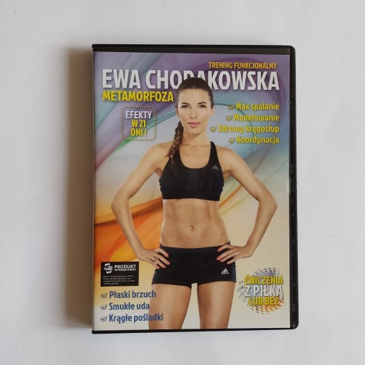 Zdjęcie oferty: Ewa Chodakowska Metamorfoza DVD trening z piłką