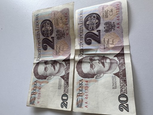 Zdjęcie oferty: 20 zł Banknot 1982r