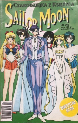 Zdjęcie oferty: Sailor Moon, Czarodziejka z księżyca 5/99