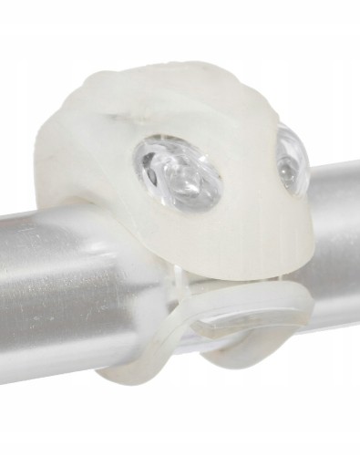 Zdjęcie oferty: Lampka przód DEONE Alien sylikon DE076 biała