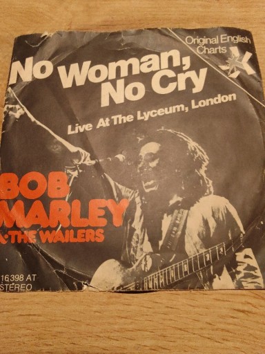 Zdjęcie oferty: Bob Marley & The Wailers - No Women no Cry 1974
