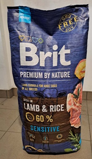 Zdjęcie oferty: Karma Brit Premium by Nature Lamb&Rice ok.14 kg.