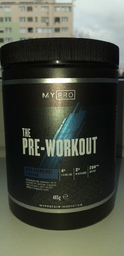 Zdjęcie oferty: MYPRO The Pre-Workout Blue Raspberry Flavour 465 g