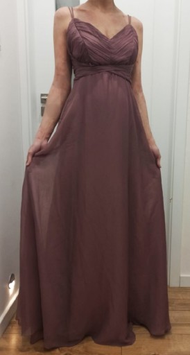 Zdjęcie oferty: Fioletowa zwiewna suknia maxi ASOS 