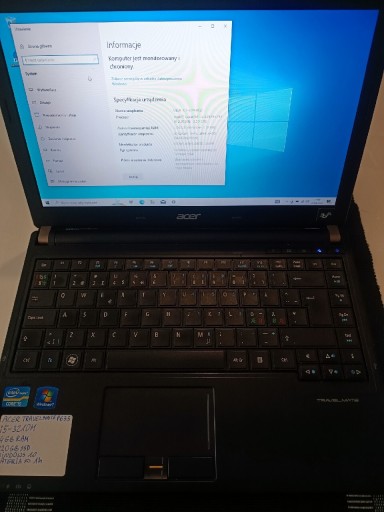 Zdjęcie oferty: Laptop Acer Travelmate P633 i5 