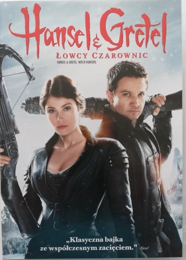 Zdjęcie oferty: Hansel i Gretel: łowcy czarownic DVD Jeremy Renner