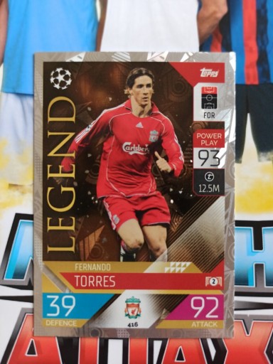 Zdjęcie oferty: Match attax 22/23 Fernando Torres 416