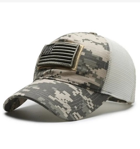Zdjęcie oferty: Przewiewna czapka z daszkiem flaga amerykańskaRZEP