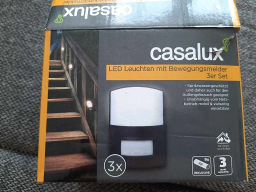 Zdjęcie oferty: CASALUX Lampa Led z czujnikiem ruchu