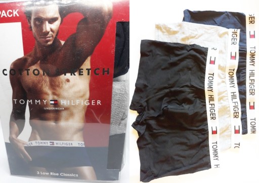 Zdjęcie oferty: majtki , bokserki męskie Tommy Hilfiger XL  -3pak