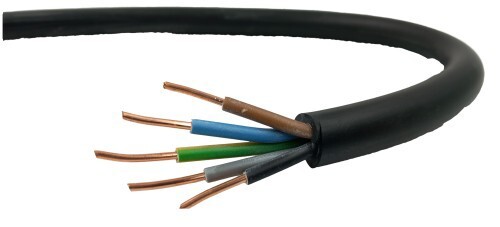 Zdjęcie oferty: Przewód kabel 5x10 okrągły 18m