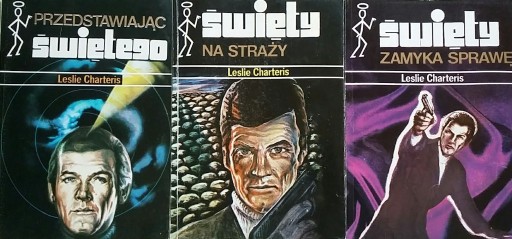 Zdjęcie oferty: Święty. 3 tomy - Leslie Charteris