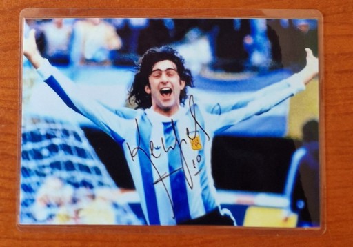 Zdjęcie oferty: Argentyna- Kempes-1978 rok (piłka nożna)(FOTO)