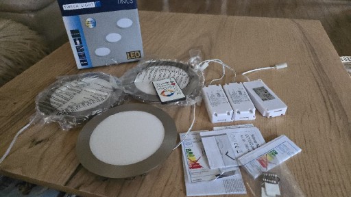 Zdjęcie oferty: Zestaw 3 lamp sufitowych LED Tween Light Tinus