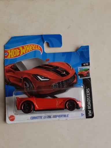 Zdjęcie oferty: Hot Wheels Corvette C7 Z06 Convertible