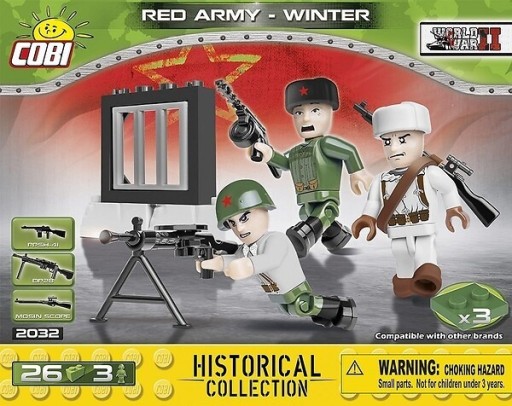 Zdjęcie oferty: Klocki COBI-2032 Red Army-Winter ***UNIKAT*** 