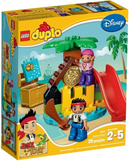 Zdjęcie oferty: Lego 10604 Duplo - Jake i Piraci na Wyspie Skarbów