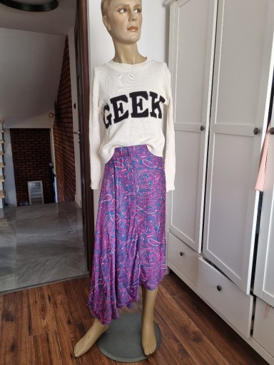 Zdjęcie oferty: Komplet sweter i spodnica rue de femme roz M