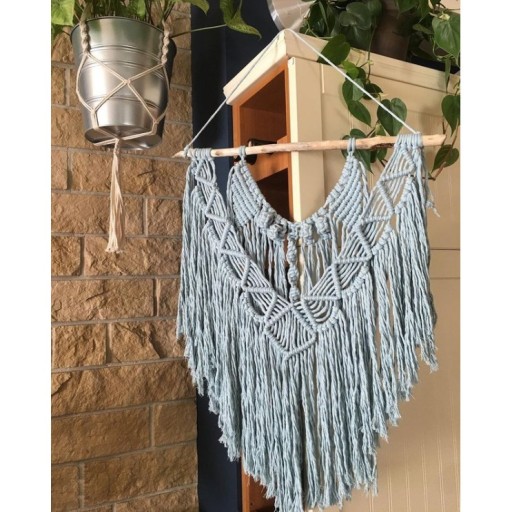 Zdjęcie oferty: Makrama dekoracja BOHO ECO Macrame Handmade 57x72