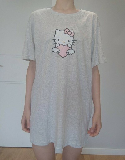 Zdjęcie oferty: Sukienka tshirtowa dłgi tshirt hello kitty sanrio 