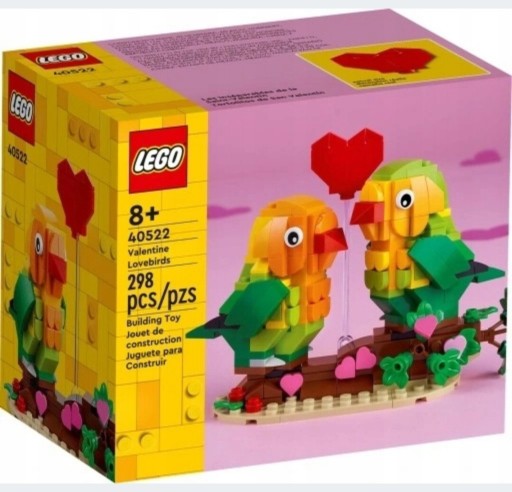 Zdjęcie oferty: LEGO 40522 Walentynkowe Papużki nierozłączki