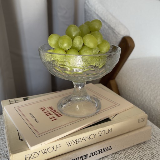 Zdjęcie oferty: Szklana patera miska na owoce szkło kryształ 