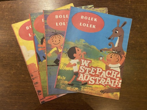 Zdjęcie oferty: Komiks Bolek i Lolek 4 albumy PRL