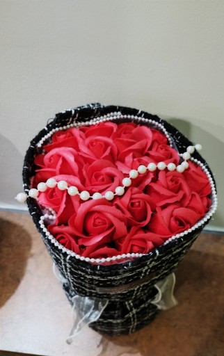 Zdjęcie oferty: Mydlane róże bukiet róż prezent 