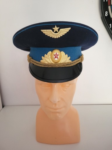Zdjęcie oferty: Czapka oficera Sił Powietrznych ZSRR, CCCP - 56
