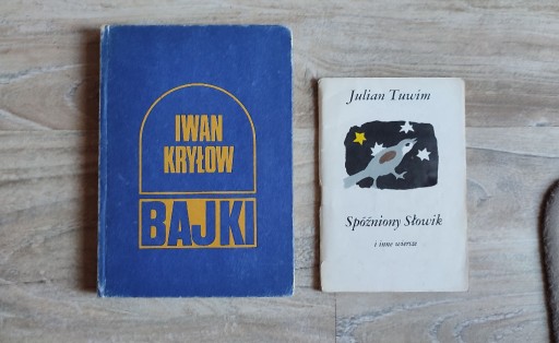 Zdjęcie oferty: Iwan Kryłow - Bajki + Julian Tuwim - Spóźniony Słowik i inne wiersze