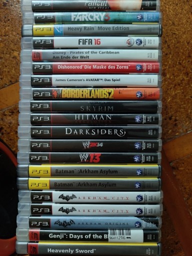 Zdjęcie oferty: 20 gier na ps 3