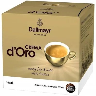 Zdjęcie oferty: Kapsułki Dolce Gusto Dallmayr Crema d'ORO 16 szt.