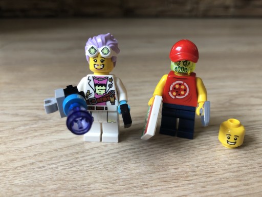Zdjęcie oferty: Lego HIDDEN SIDE figurki J.B. + dostawca + gazetki