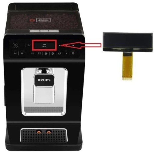 Zdjęcie oferty: KRUPS Evidence EA89 WYŚWIETLACZ do ekspresu LCD OLED